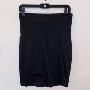 Teenage Runaway Black Bodycon Mini Skirt Size M